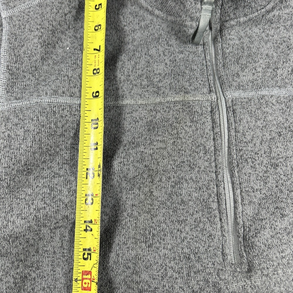 The North Face Pullover Sweater Men's XXL Gray 1/2 Zip Soft Fleece Lined Outdoor - Picture 8 of 11